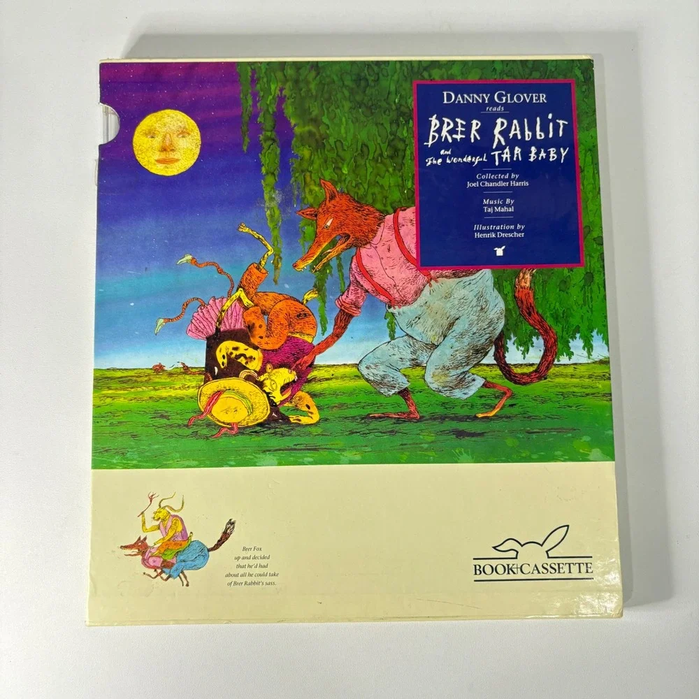 Danny Glover Brer Rabbit and the Wonderful Tar Baby Book Cassette Rabbit Ears